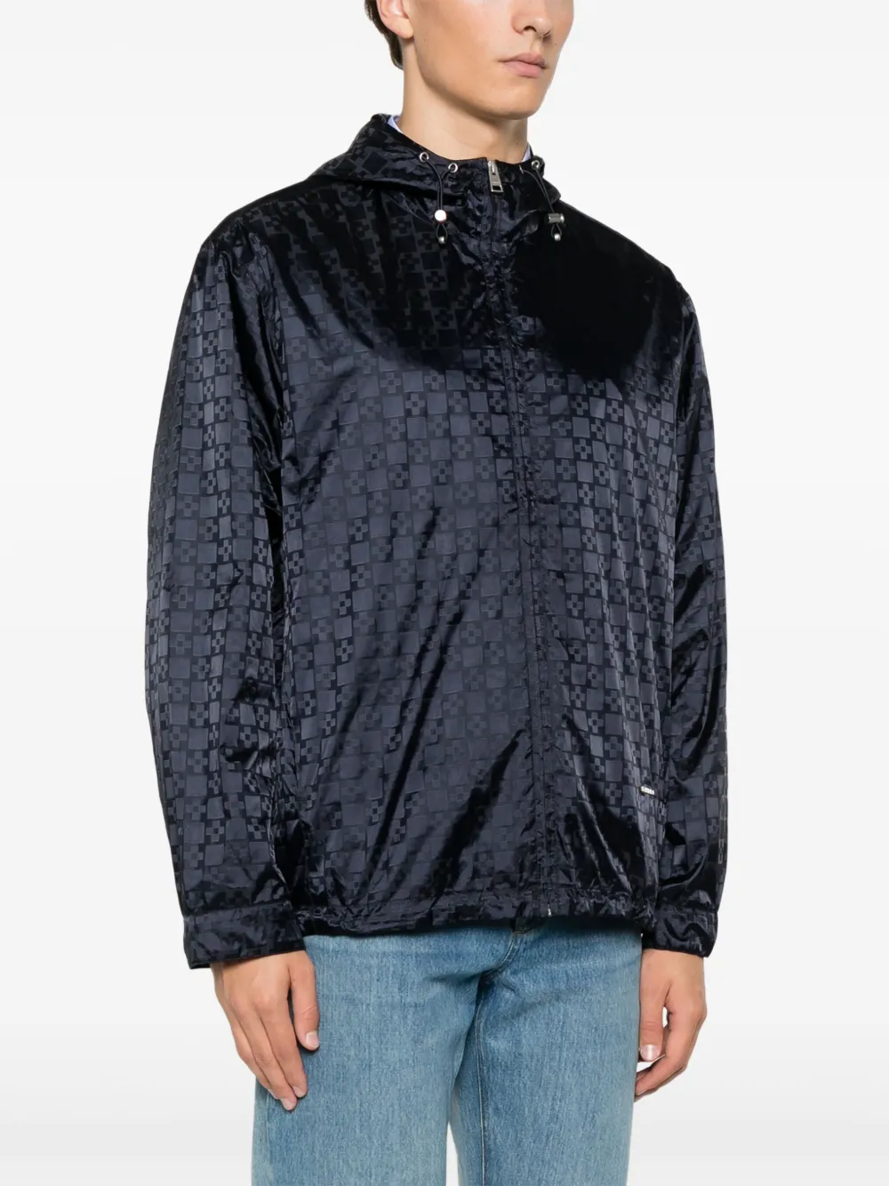SANDRO Square Cross jack Blauw