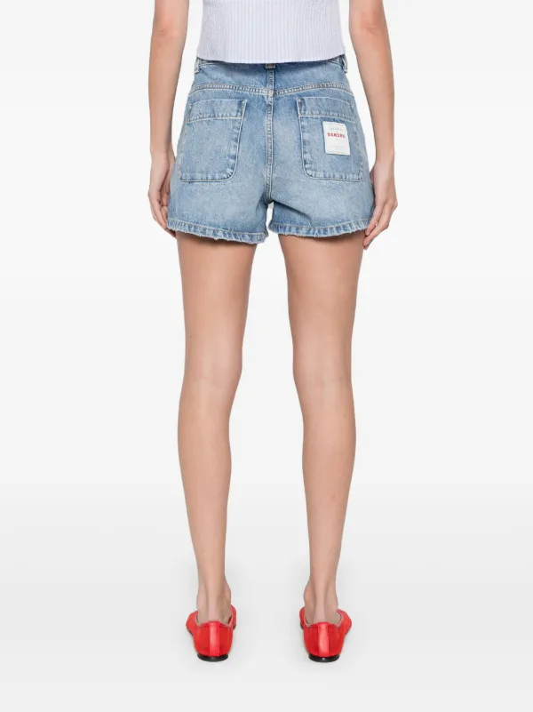 SANDRO デニムショートパンツ | ブルー | FARFETCH JP