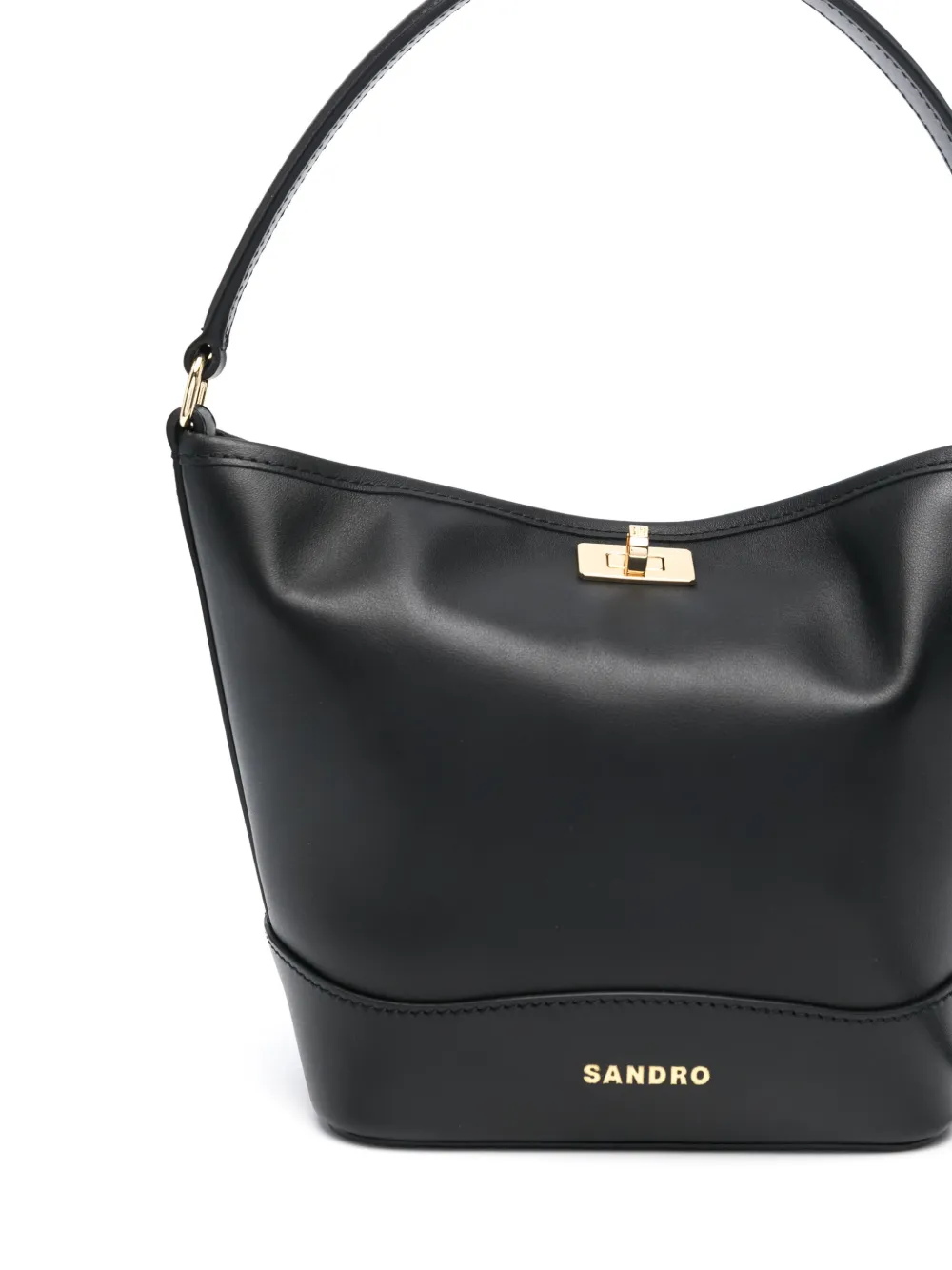 SANDRO Tangoso mini bucket-tas Zwart