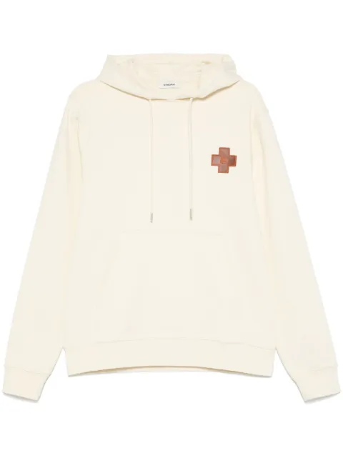 SANDRO hoodie con parche del logo