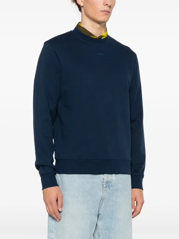 sandro ロゴスウェットシャツ SANDRO ロゴ スウェットシャツ | ブルー | FARFETCH JP