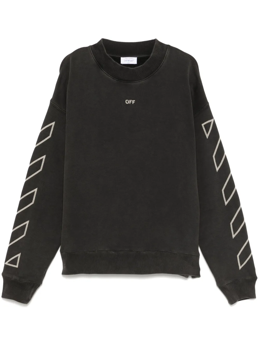 Off-White Felpa Martyrdom - 1361 VINTAGE BLACK - CREME BRULÉE