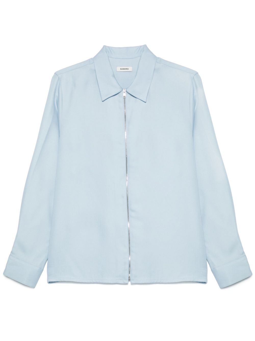 spread-collar shirt