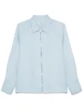 SANDRO spread-collar shirt - Blue