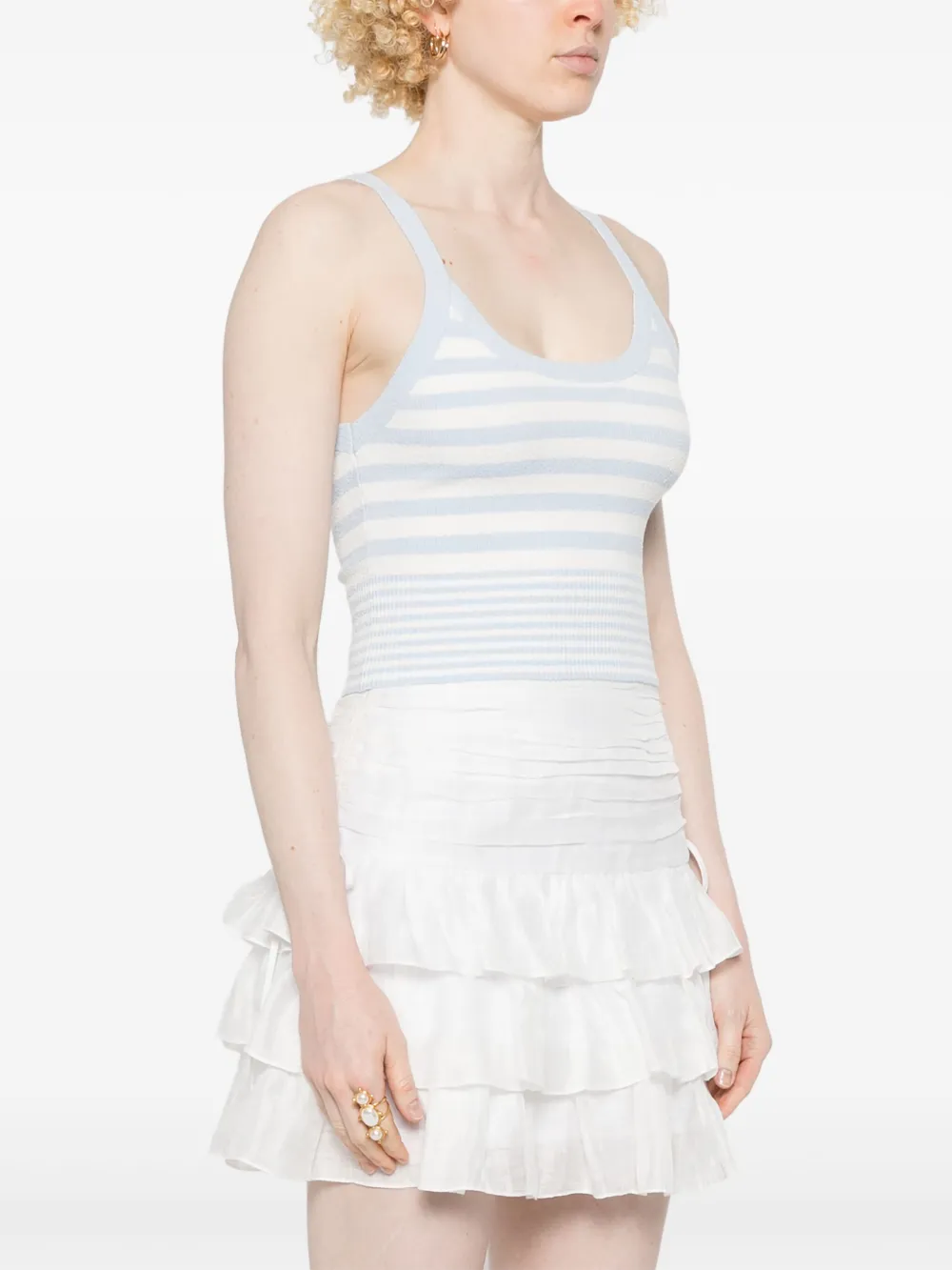 SANDRO Gebreide top Blauw