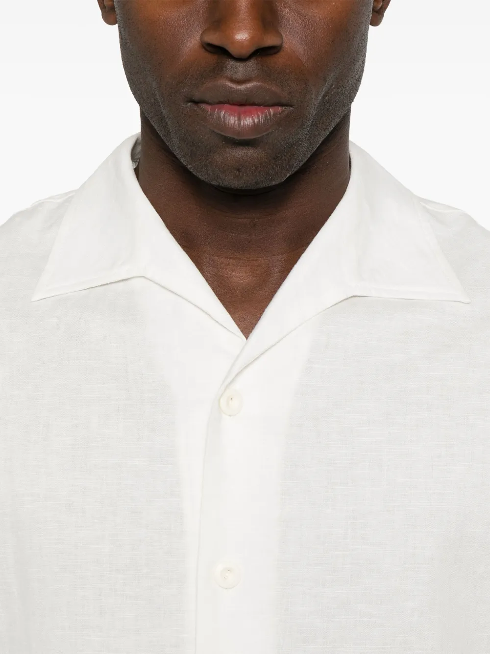 SANDRO Button-up overhemd Wit