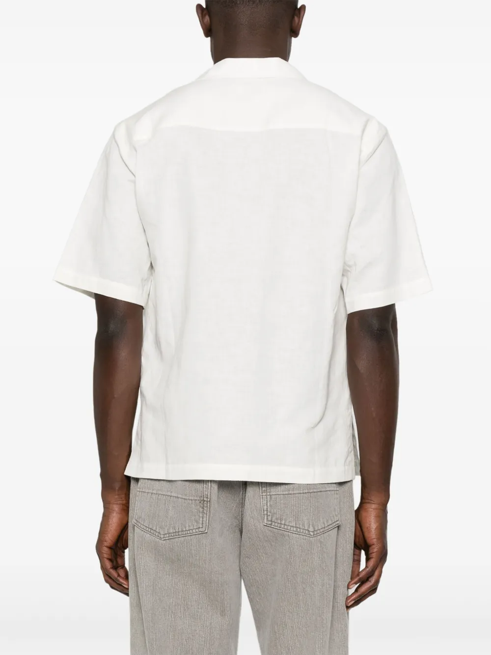 SANDRO Button-up overhemd Wit