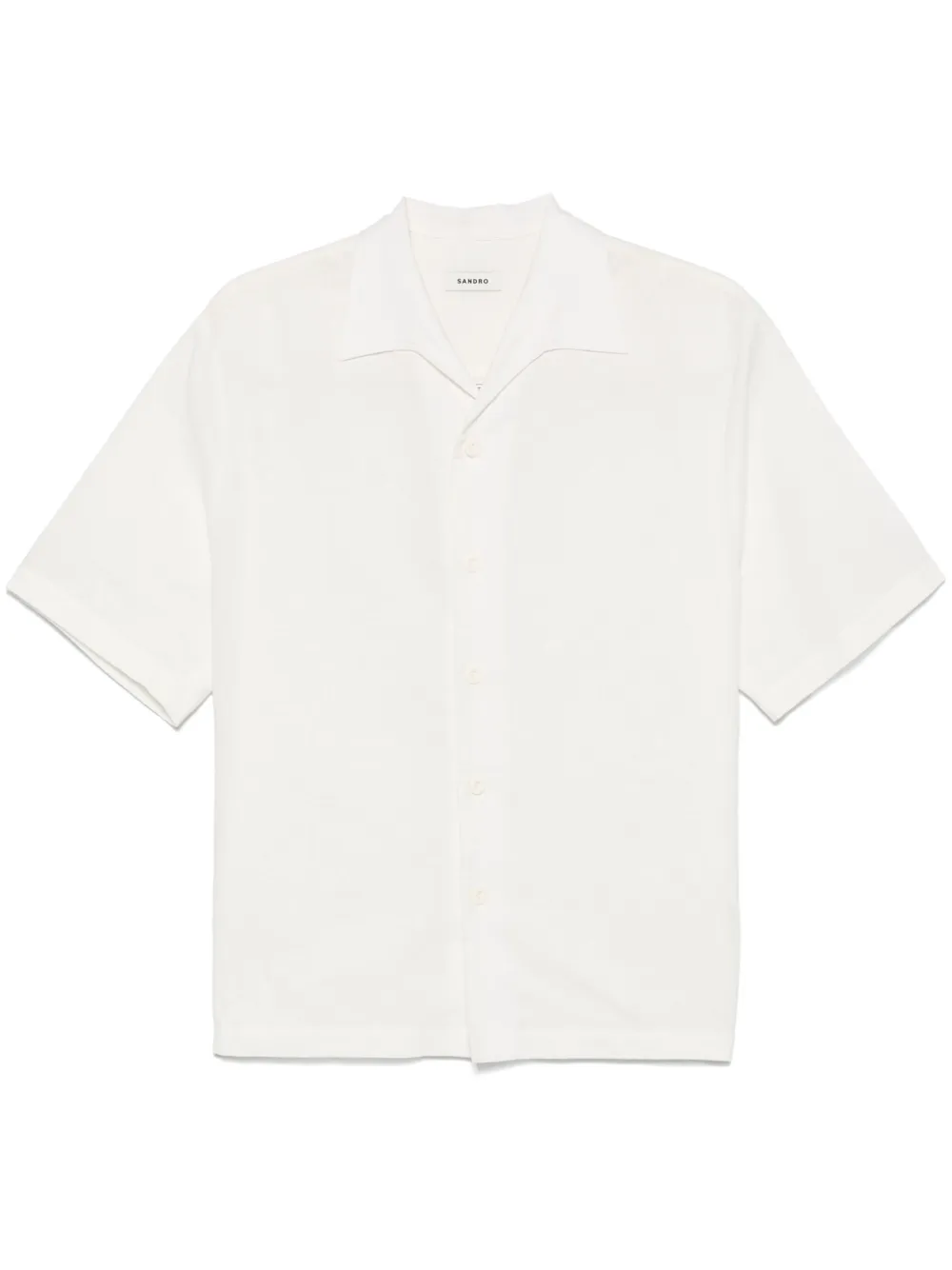 SANDRO button-up shirt | White | Image 1