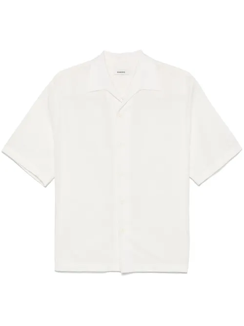 Chemise à boutonnière - SANDRO - Modalova