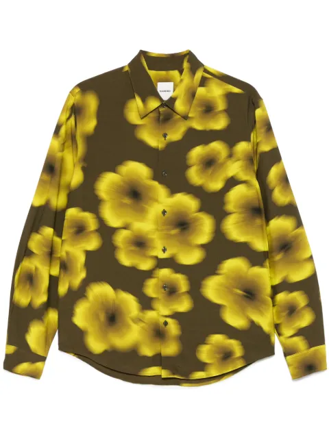 SANDRO floral-print shirt