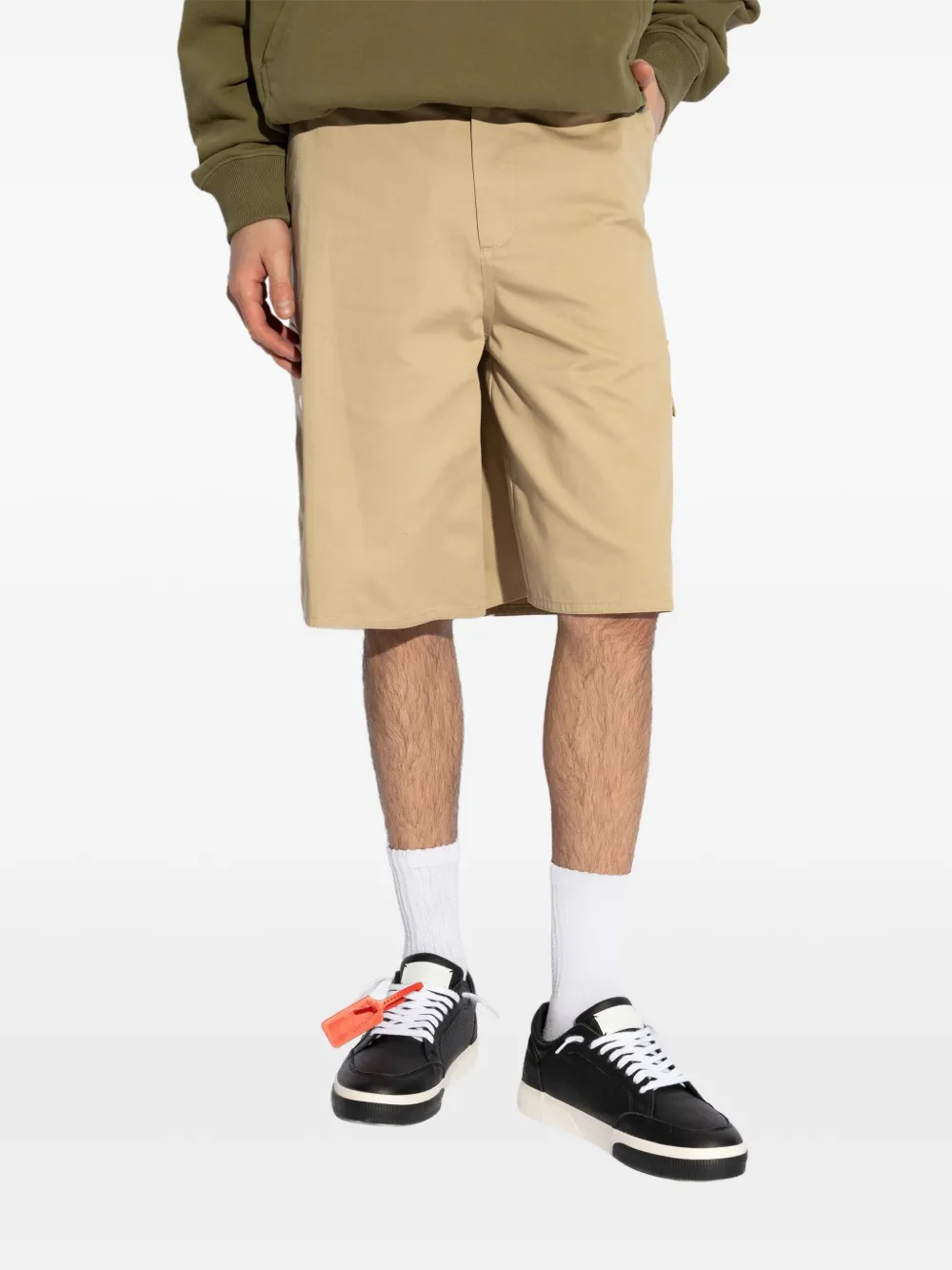 Off-White Safari cargo shorts Beige