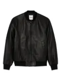 SANDRO leather jacket - Black