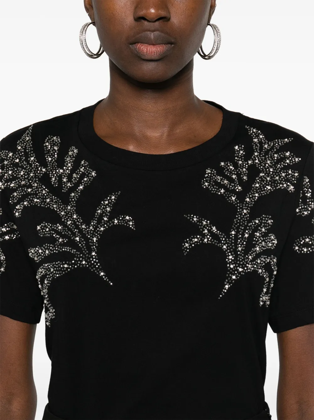 SANDRO Blouse verfraaid met kralen Zwart