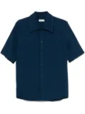 SANDRO pleated shirt - Blue
