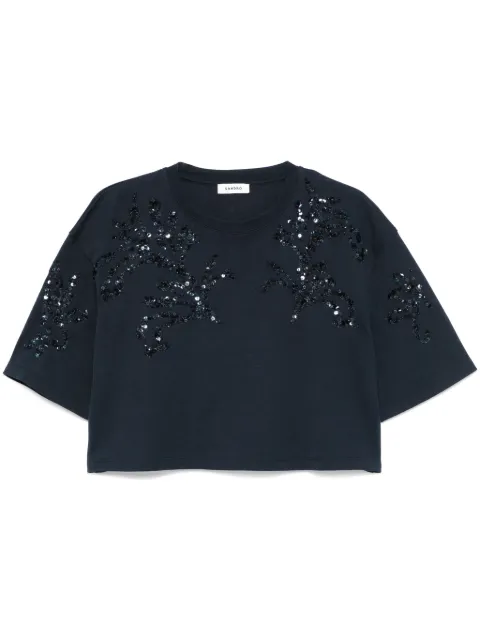 SANDRO playera con detalles de strass