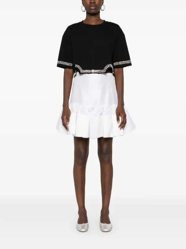 Tシャツ・カットソー Crystal Embellished T-shirt Kaos crystal-embellished T-shirt | White | FARFETCH