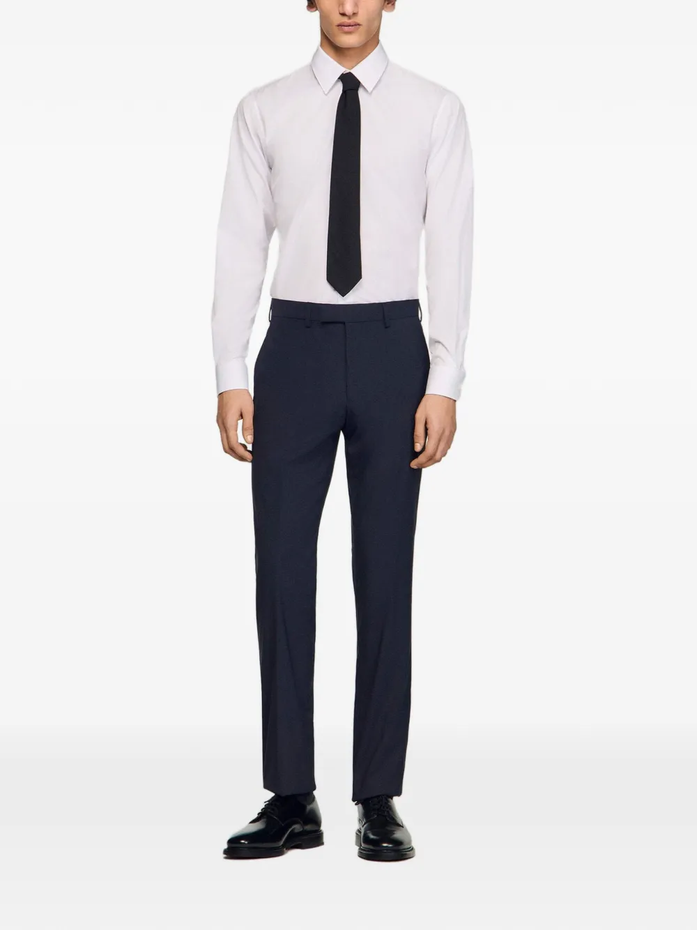  Sandro Pantalones Ajustados - Azul 