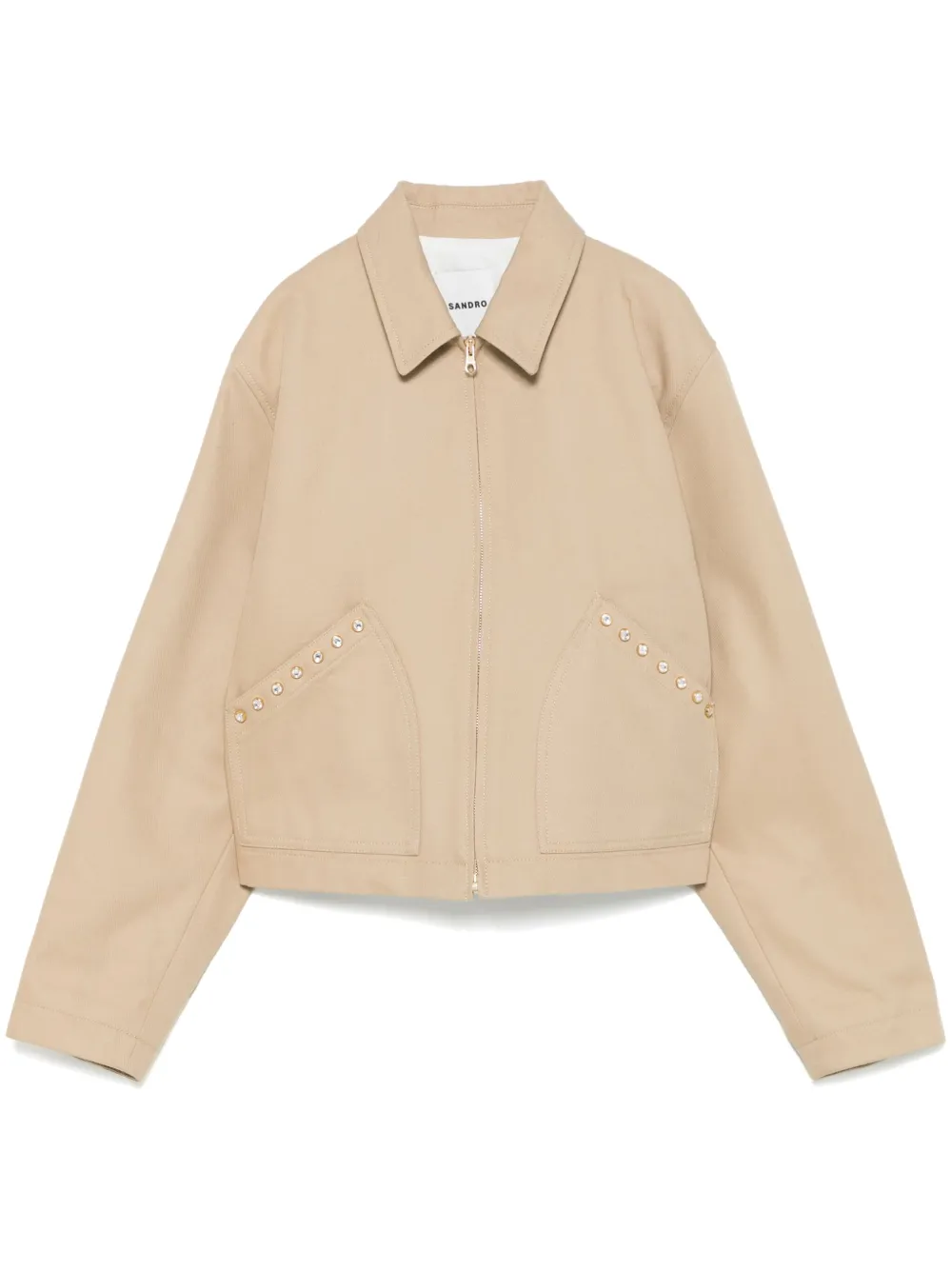 cropped shirt jacket