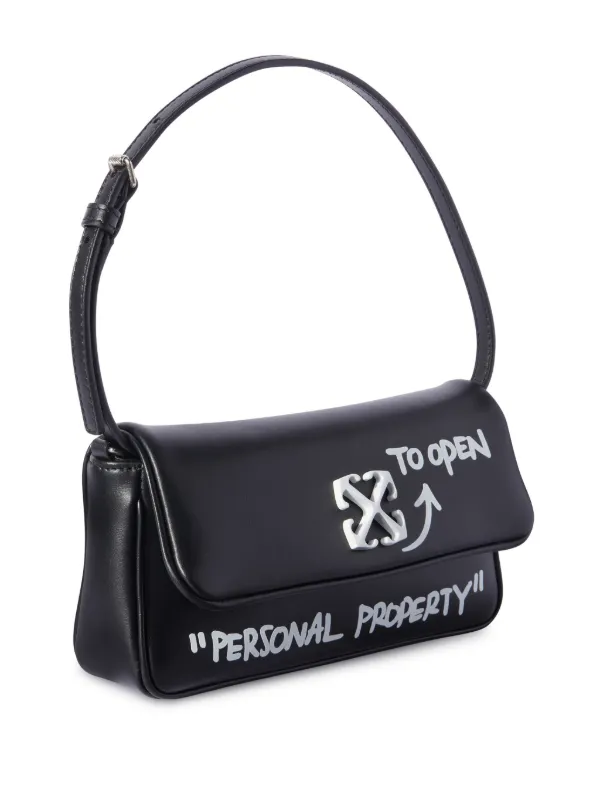Off-White Jitney Quote Shoulder Bag | Black | FARFETCH JO Off-White Jitney Quote Shoulder Bag | Black | FARFETCH JO