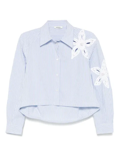 SANDRO striped shirt