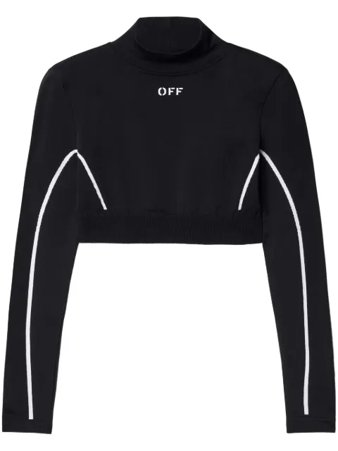 Off-White Off Stamp crop top 