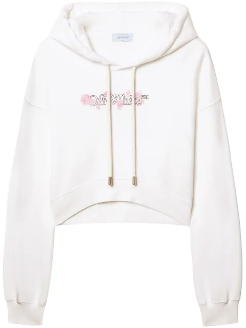 Off-White هودي 'بوكيش روز'