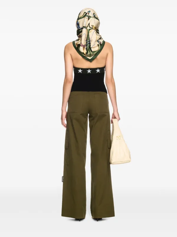 【送料&関税込】Off-White toybox Green Cotton Pants Off-White New Toybox Cargo Trousers | Green | FARFETCH