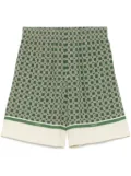 SANDRO patterned bermuda shorts - Neutrals