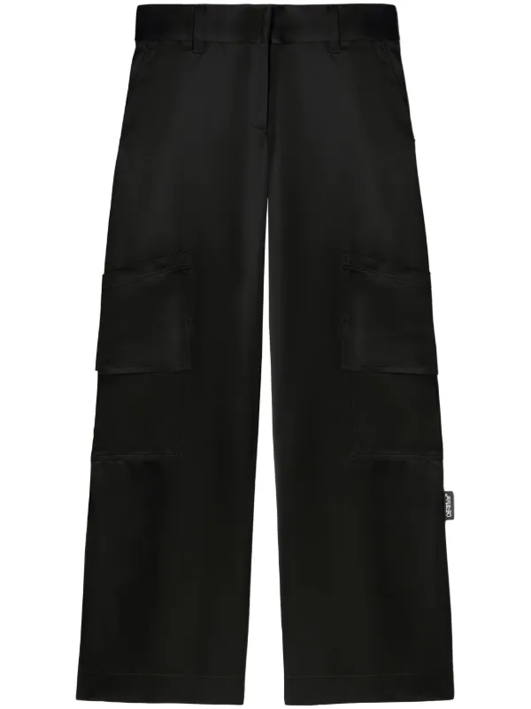 Off-White New Toybox Cargo Trousers in Black