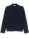 SANDRO ribbed jacket - Blue