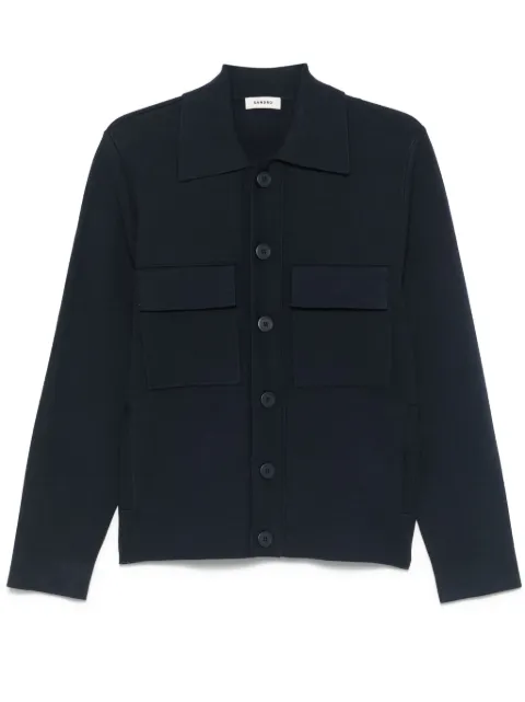 SANDRO ribbed jacket