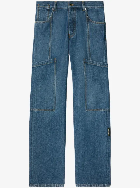 Off-White straight-leg cargo jeans