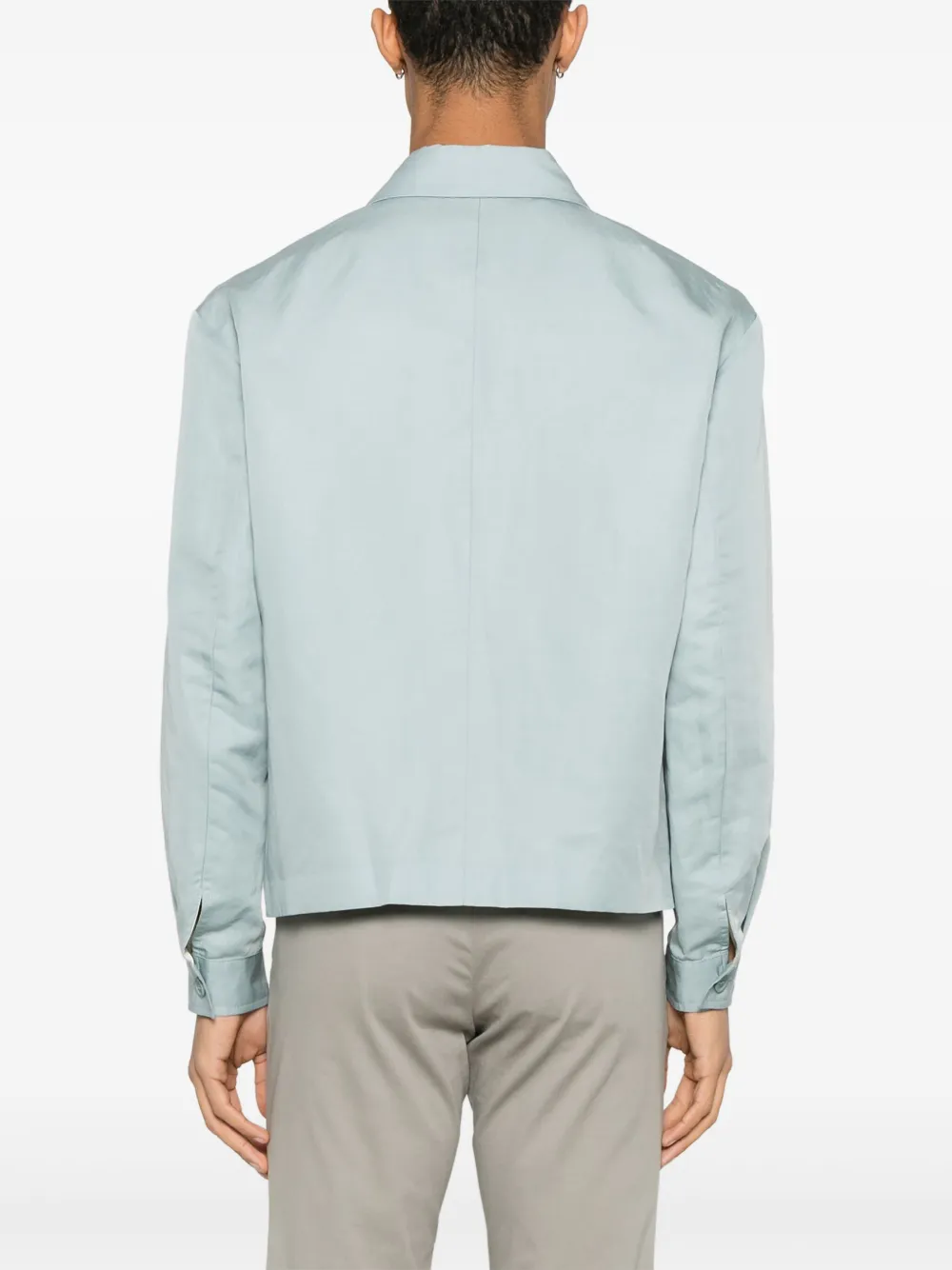 SANDRO Giacca-camicia in twill | Abbigliamento | Image 4