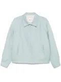 SANDRO twill shirt jacket - Blue