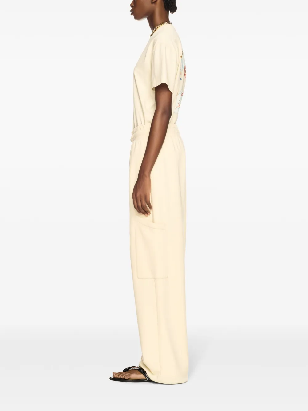 Off-White Bookish trainingsbroek Beige