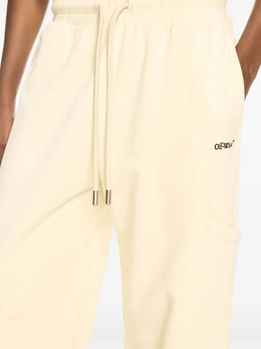 Off-White Bookish trainingsbroek Beige