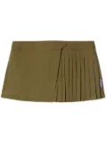 Off-White Savana mini skirt - Green