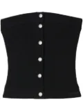 Off-White corset-style top - Black