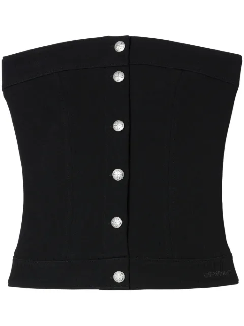 Off-White corset-style top