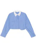 SANDRO striped shirt - Blue