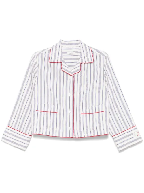 SANDRO chemise à rayures - Bleu - SANDRO - Modalova