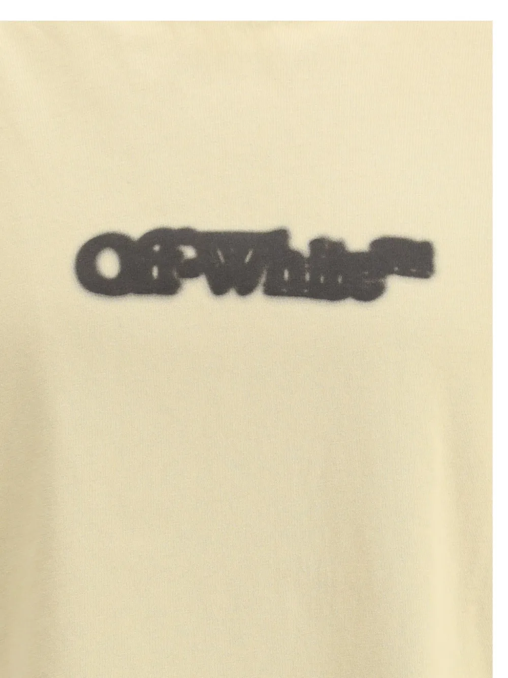 Off-White T-shirt met Spray Arrow-prints Groen