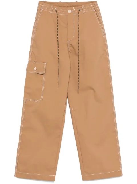 SANDRO cotton cargo trousers 