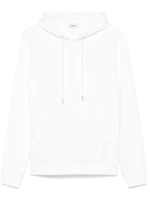 SANDRO hoodie con logo de goma