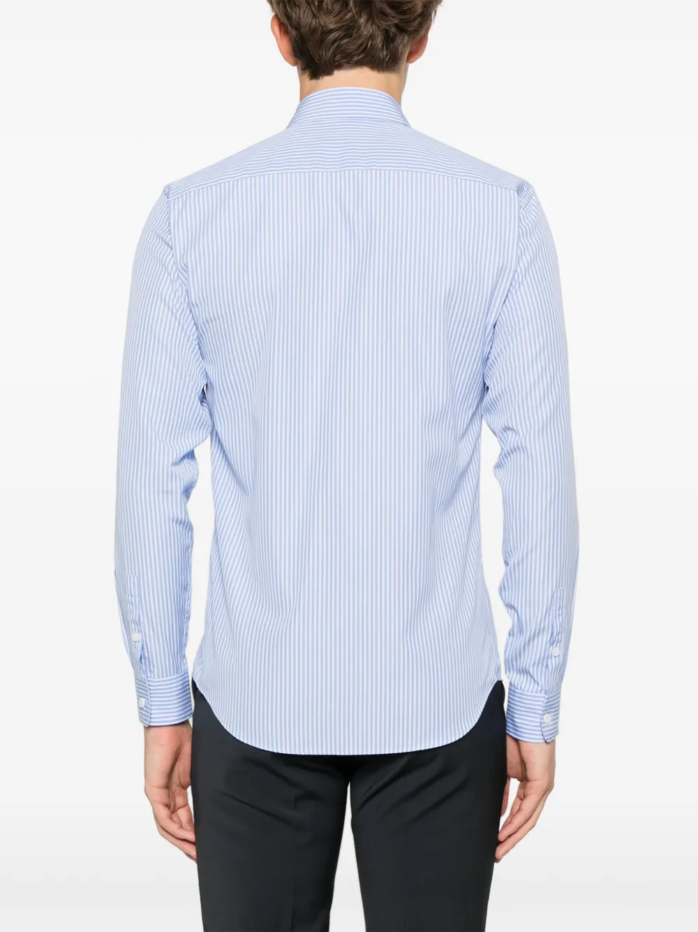 SANDRO Gestreept overhemd Blauw