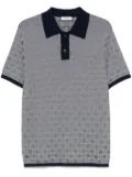 SANDRO Square Cross polo shirt - Blue