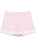 SANDRO striped shorts - Pink