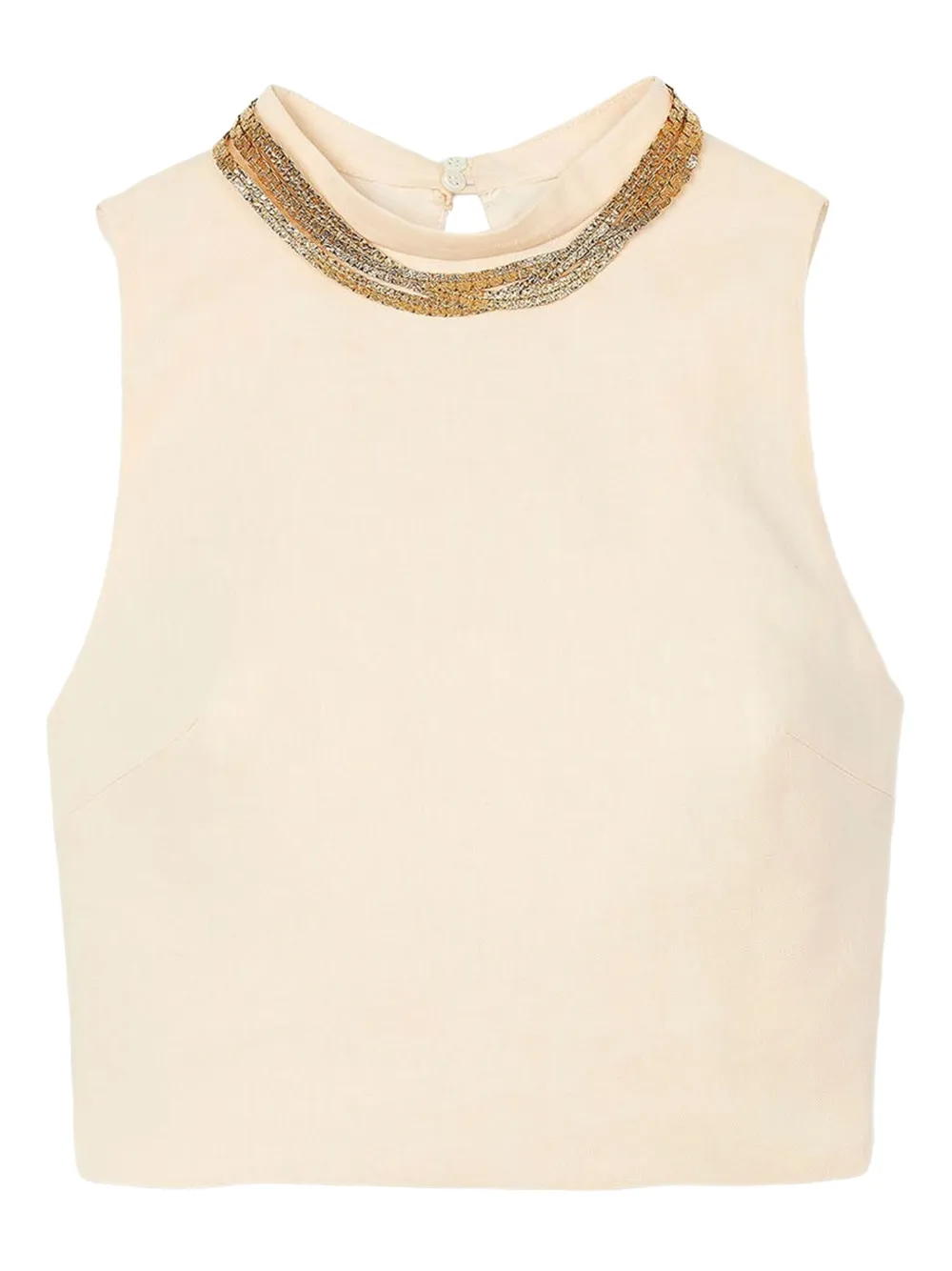 SANDRO top con cuello redondo | neutro | Image 1