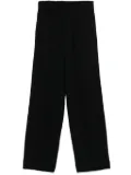 SANDRO ribbed trousers - Black