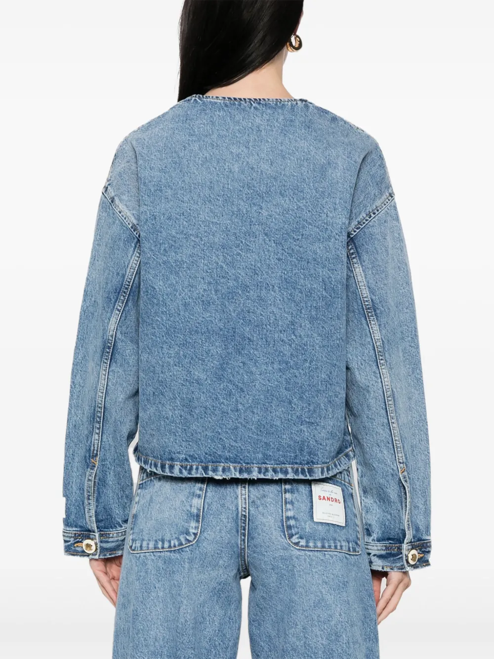 SANDRO DENIM JACKET